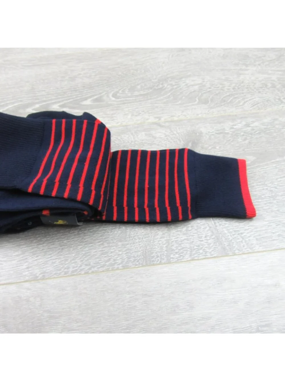 Polo Ralph Lauren Striped USA Flag Socks Men's Size 6-12.5 (2 PAIRS) NEW